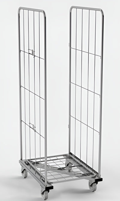 Container 800x600 H1810 mit unterem Z-Rahmen – Hoher Rollbehälter für stabile Lagerung