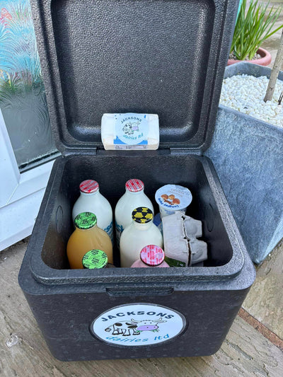 Milchflaschenschrank aus EPP-Schaum