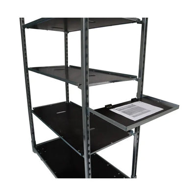 Schreibtafel für dänischen Trolley – 400 x 530 x 25 mm, verzinkter Rahmen mit Klammern