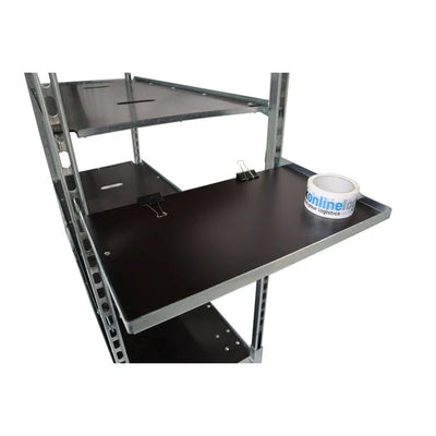 Schreibtafel für dänischen Trolley – 400 x 530 x 25 mm, verzinkter Rahmen mit Klammern