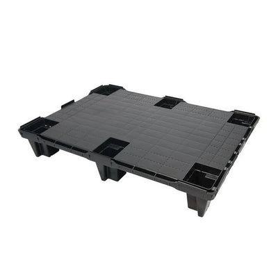 Plastic Display Pallet – 800x600x130mm – Closed Deck – Nestable & Recyclable