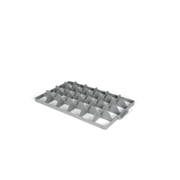 Euro-Standard-Boxteiler – 24 Fächer – Lebensmittelqualität