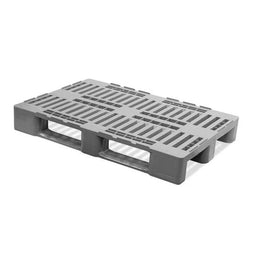 Gebrauchte H1 Hygienepalette 1200x800x160mm – Offenes Deck, Erhöhter Rand, HDPE
