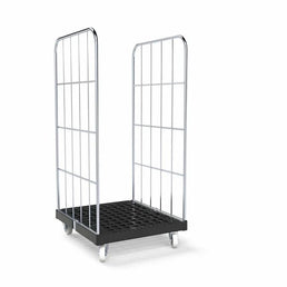 2-Sided Roll Container with Insert Gates – 815x724x1530mm Flatpack, 500kg Capacity