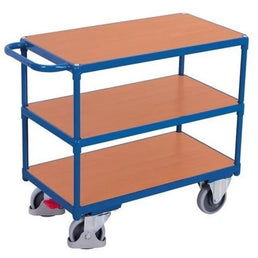 Schwerlast-Tischwagen – 1390 x 800 x 920 mm – 3 Regale – 500 kg Tragkraft