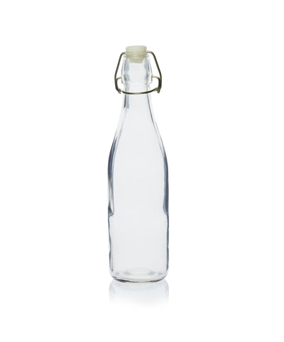 500 ml Glasflasche mit Bügelverschluss für Wasser/Saft/Limonade