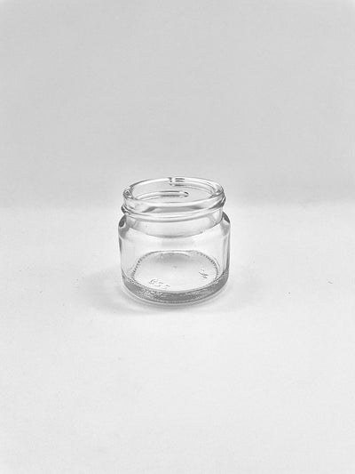 15 ml weißes Flintglas-Squat-Glas
