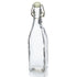 550 ml quadratische Glaswasserflasche mit Bügelverschluss