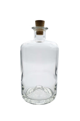 100ml Apotheker Glass Bottle with Cork Mouth