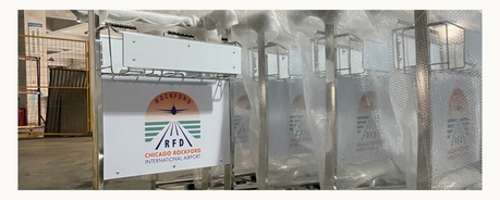 Airport Trolley Order for Chicago Rockford International Airport