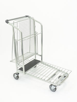 T24 Stock Trolley with 57 Litre Fold-Away Basket