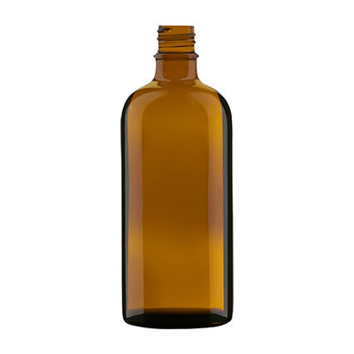100ml Amber Aromatherapy Round Bottle – GL18 Essential Oil Bottle