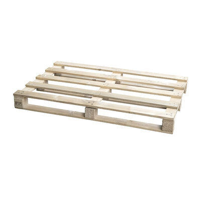 Used Wooden One-Way Pallet 1200 x 800mm | 5 Top Boards | 3 Runners | 500kg Load Capacity