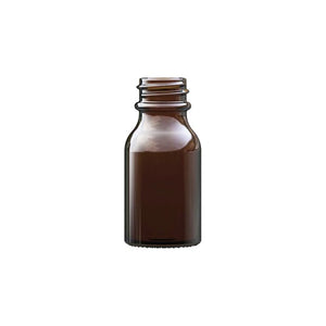 15ml Amber Powder Glass Jar – UV Protective Cosmetic & Storage Jar