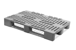 Used H1 food grade HDPE hygiene pallet 1200 x 800 x 160mm with 3 solid runners