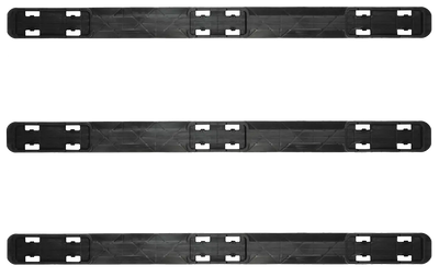 Heavy Duty Plastic Euro Pallet 1200 x 800 x 175mm with 3 Runners – Closed Deck | 1200kg Dynamic Load