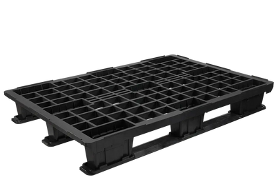 Heavy Duty Plastic Euro Pallet 1200 x 800 x 175mm with 3 Runners – 1000kg Dynamic Load