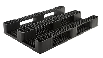 Heavy Duty Reinforced Plastic Euro Pallet 1200 x 800 x 145mm – Closed Deck | 1600kg Dynamic Load | Rackable