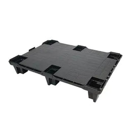 Nestable Plastic Display Pallet 800 x 600 x 130mm – Closed Deck | 350kg Dynamic Load