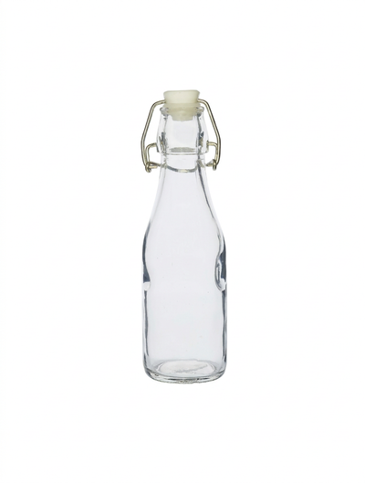 250ml Water/Juice/Lemonade Swing-Stopper Empty Glass Bottle