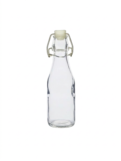 250ml Water/Juice/Lemonade Swing-Stopper Empty Glass Bottle