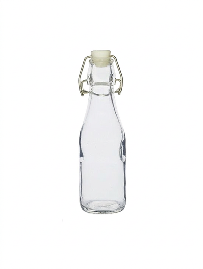 250ml Water/Juice/Lemonade Swing-Stopper Empty Glass Bottle