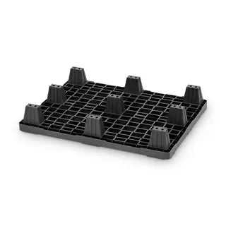 Heavy Duty Nestable Plastic Pallet 800 x 600 x 130mm – HDPE-PP | 1000kg Dynamic Load