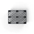 Heavy Duty Nestable Plastic Pallet 800 x 600 x 130mm – HDPE-PP | 1000kg Dynamic Load