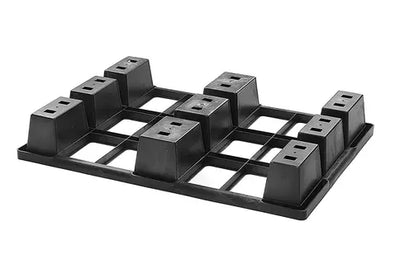 Nestable Plastic Pallet 800 x 600 x 120mm – Open Deck | 500kg Dynamic Load