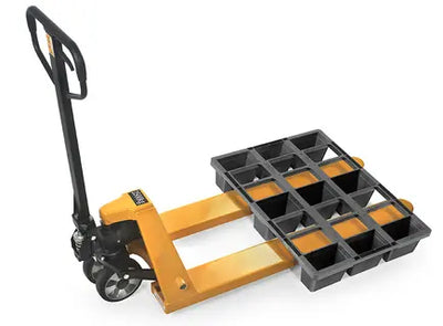 Nestable Plastic Pallet 800 x 600 x 120mm – Open Deck | 500kg Dynamic Load