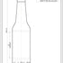 330ml Amber Glass Oneway Beer Bottle – 28mm Crown Finish