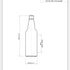 500ml Flint Glass Ale Beer Bottle – 29mm Crown Cork Finish