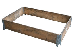 Used Wooden Pallet Collar 1200 x 800 x 200mm | 4-Hinge Foldable Euro Pallet Collar