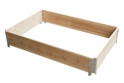 New Wooden Pallet Collar 1200 x 800 x 200mm | 4-Hinge Foldable Euro Pallet Collar | ISPM 15 Heat Treated