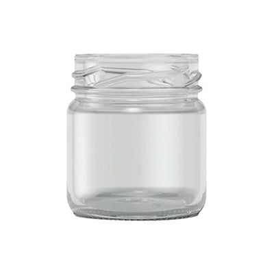 43ml Mini Jam Jar (1.5oz) – Clear Glass Sample Jar