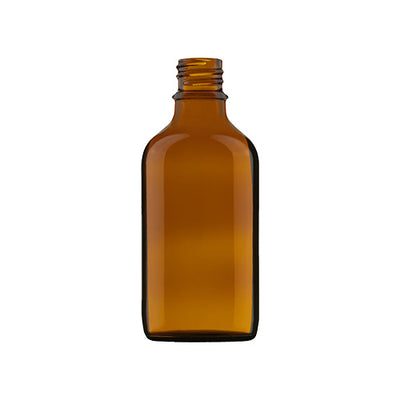 50 ml bernsteinfarbene Aromatherapie-Rundflasche – GL18 Essential-Oil-Flasche