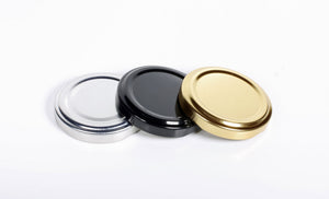 53mm RTO Twist-Off Lids for Empty Glass Jars