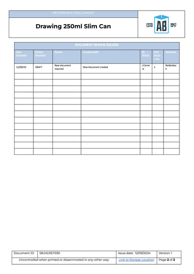 Getränkedose Aluminium 250ml