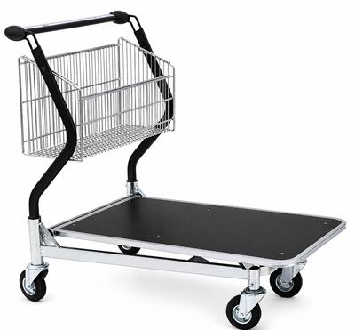 Vario 110 Transportwagen – Festkorbwagen mit Sperrholzplattform