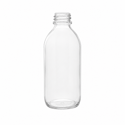 100ml Alpha Klarglasflasche