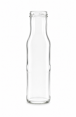 250ml runde Glassoßenflasche