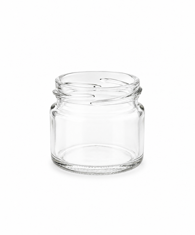 15 ml Weißes Flintglas Quaderglas