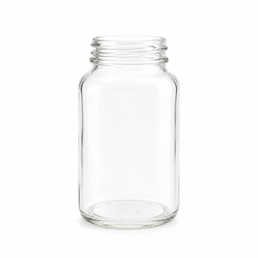 120ml (4oz) Weißes Flintglas Pulverflasche