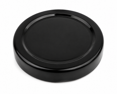 48MM Schwarze Drehverschlusskappen