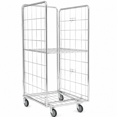 Faltcontainer WMS 1800x810x750 – Zusammenklappbarer Rollcontainer für platzsparende Lagerung