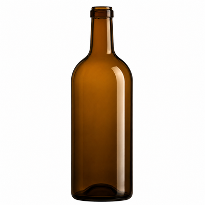 Bordelaise 5L Antique Green Glass Bottle – Cork Finish
