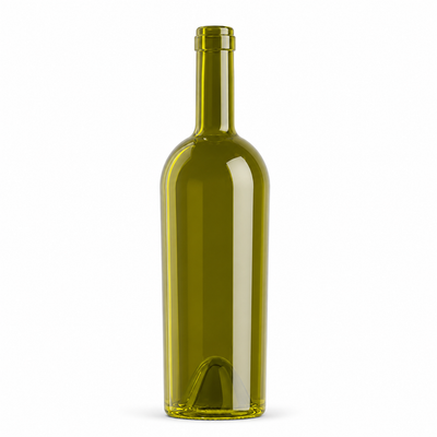 Bordelaise Baros Light 75cl Amber Auv Glass Bottle – Cork Finish