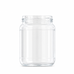 368ml Flint Glass Honey Jar