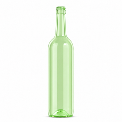 750ml Green Glass Bordeaux Wine Bottle – 30mm Screw Top