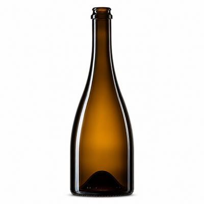 ALIENOR 75cl Antique Green Sparkling Wine Bottle – Crown Finish
